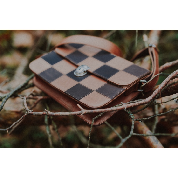 Retro Szachownica Torebka damska skórzana | BarellyBags (Kopia)