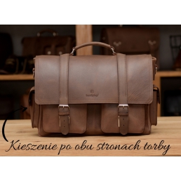 Tabaka New Barka Brąz (vintage) Licowa skóra Teczki skórzane męskie | Torby skórzane na laptopa (Kopia)