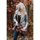 Retro Szachownica Torebka damska skórzana | BarellyBags (Kopia)